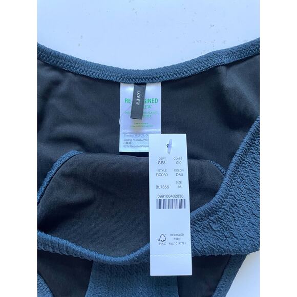 J. Crew Curve Bikini Bottom Navy Blue Size Medium NEW - Picture 6 of 6